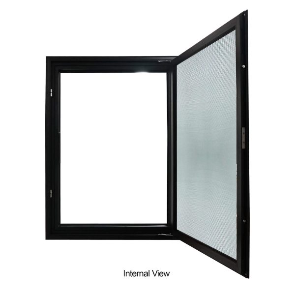 TEZA 75 Series Slim Aluminum Out-Swing Casement Window