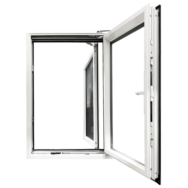 TEZA 75 Series Slim Aluminum Out-Swing Casement Window