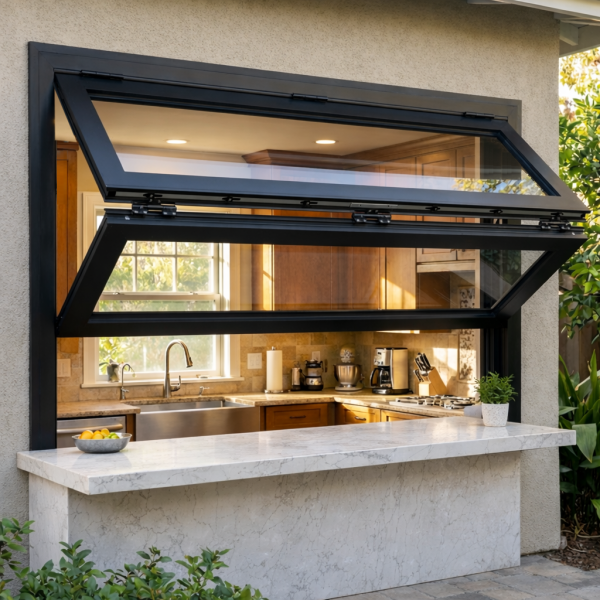 TEZA 55 Series Fold Up Window Without Bottom Frame